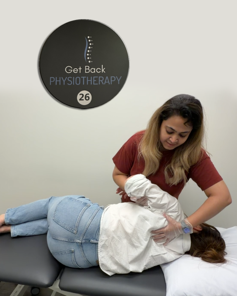 Get Back Physiotherapy clinic interior showing modern treatment room